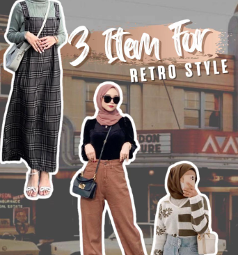 Vintage Revival Inspirasi Look Retro Modern