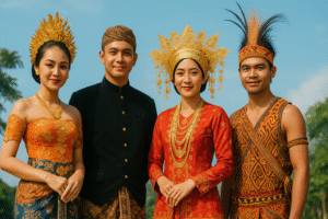 Style Busana Tradisional Nusantara
